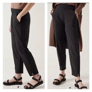 Athleta Black Ankle Pants size 6